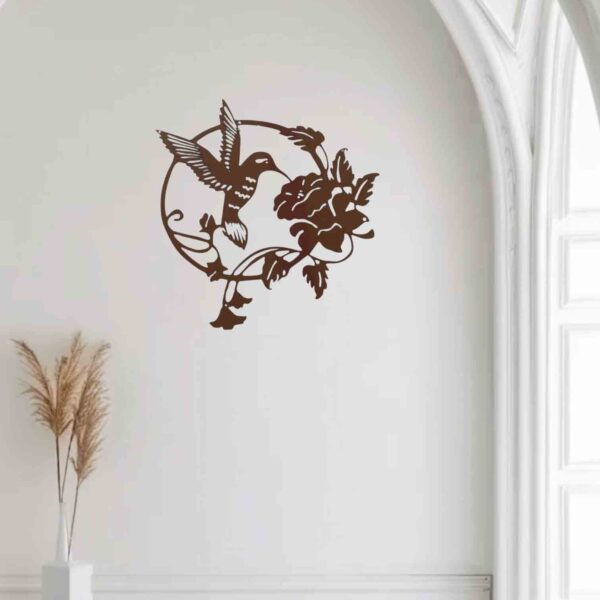 Bird Metal Wall Art Decor