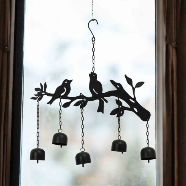 Metal Bird Wind Chimes