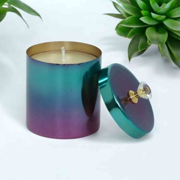 Metal Jar Wax Candle